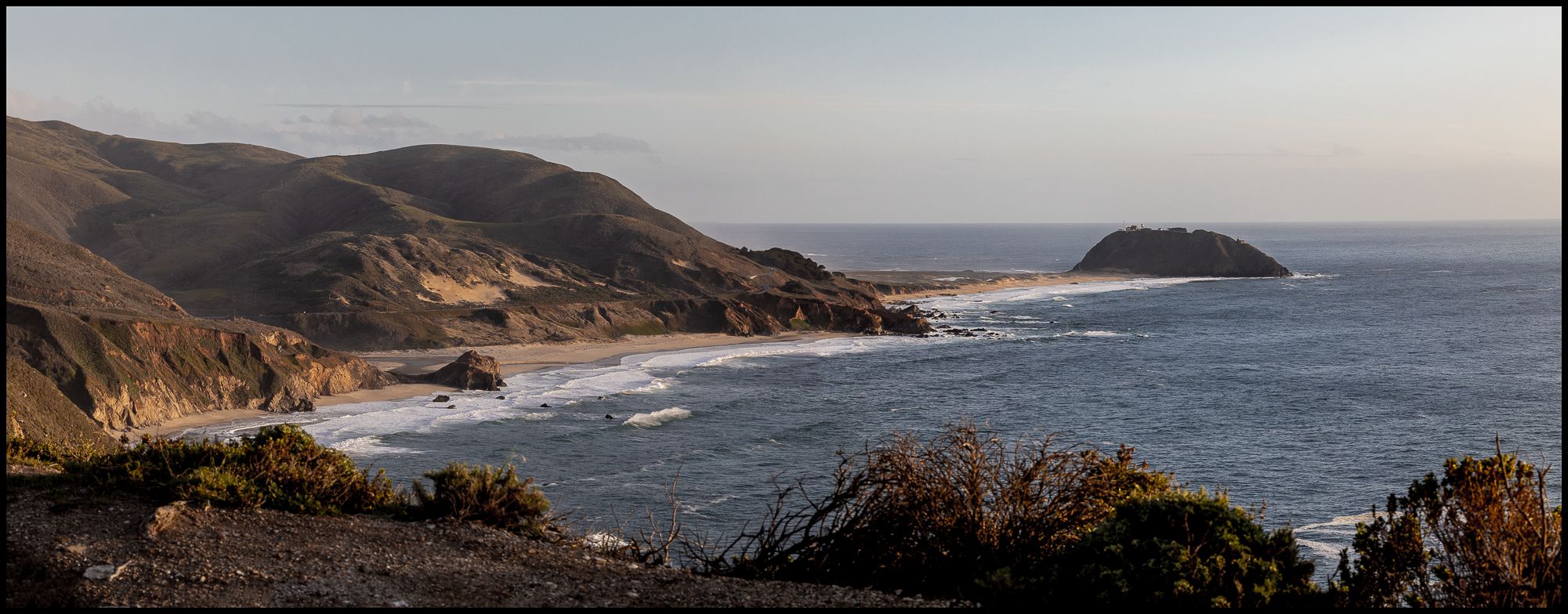 Highway 1 drive to Big Sur South of Carmel