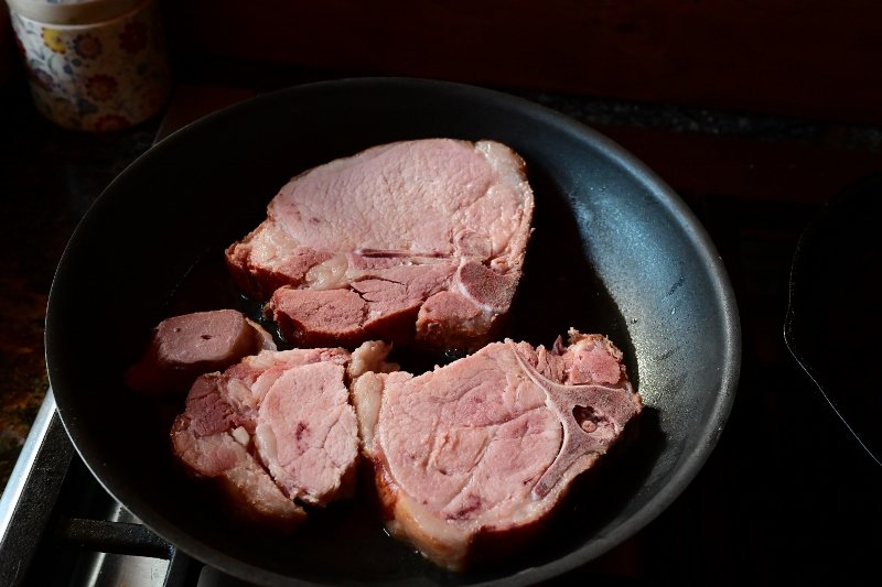 Just the best smoked porkchops.