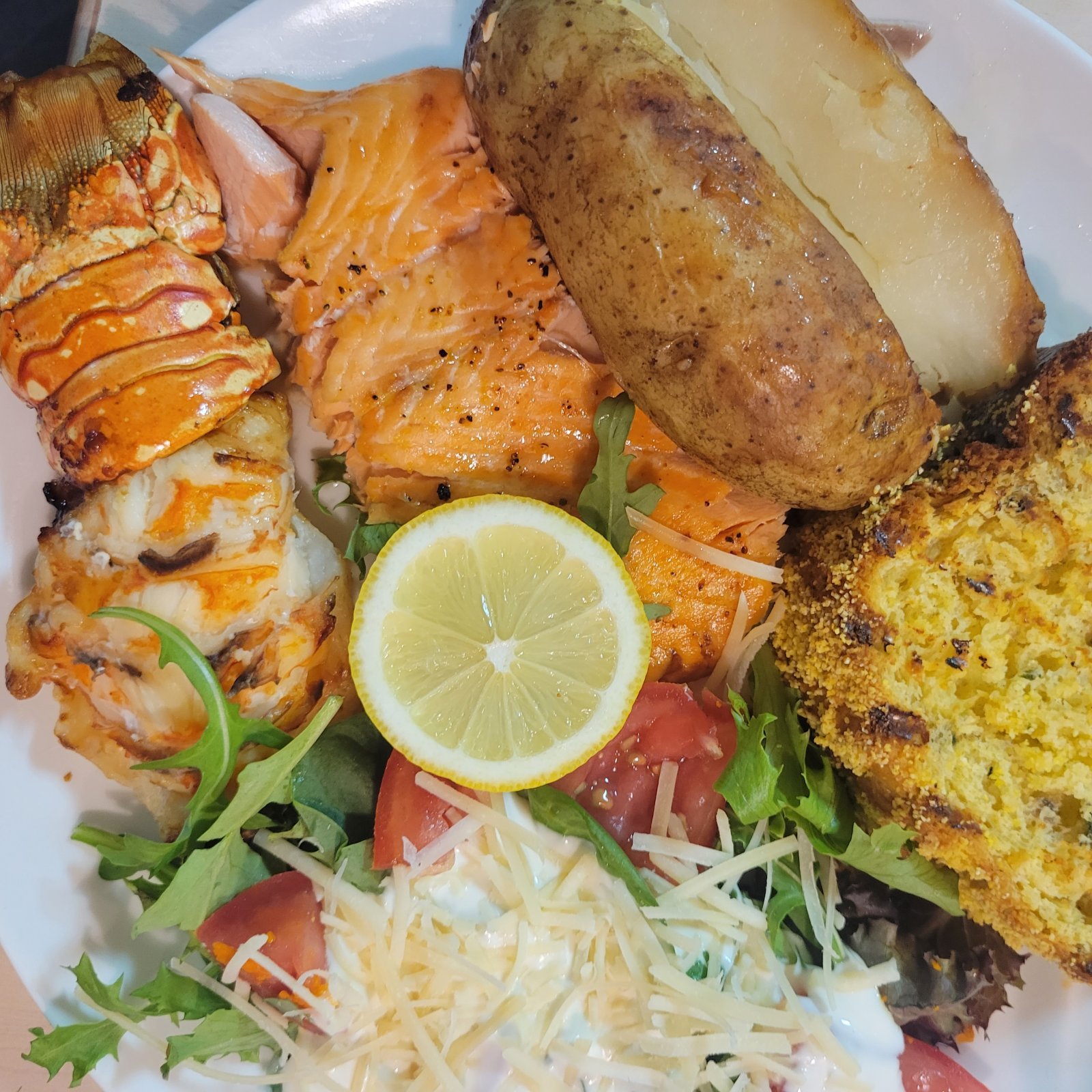 Lobster Salmon